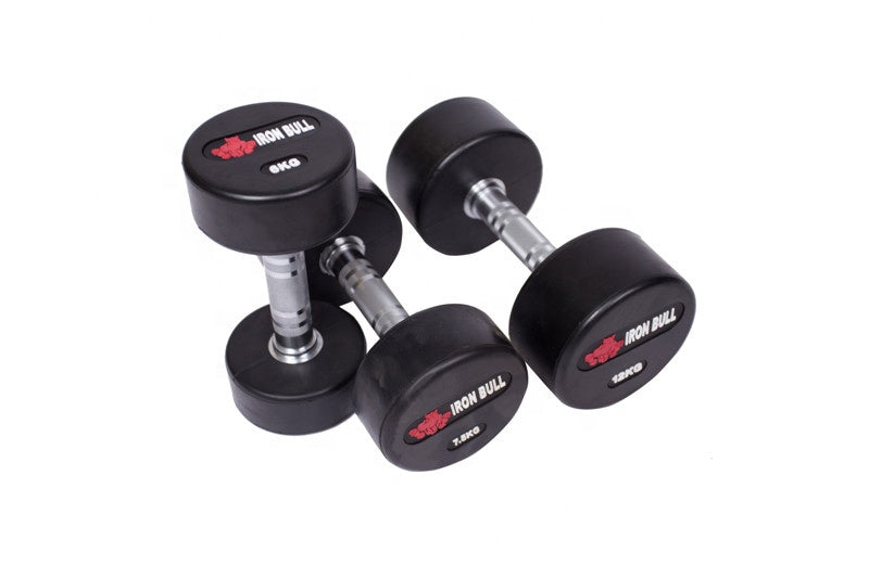 Mancuernas IRONBULL engomada 2.5 - 30 kgs