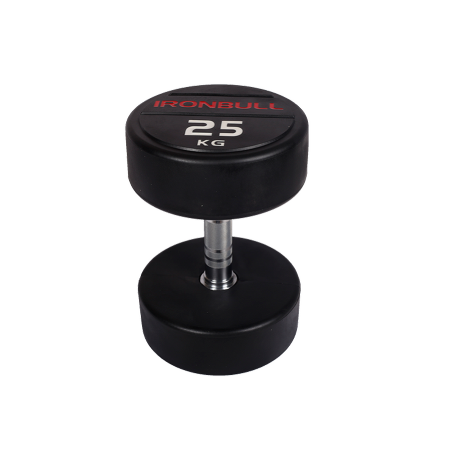 Mancuernas Ironbull CPU en Bolivia - set engomado 2.5 a 35 kg - Chelo Sports