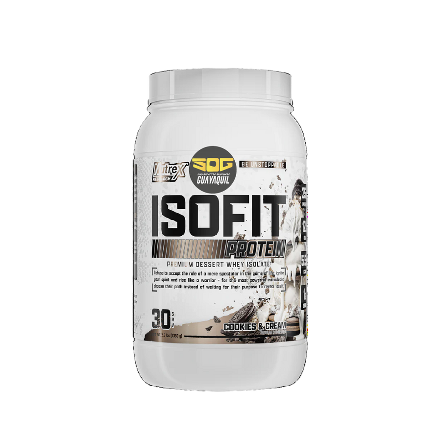 ISOFIT Delicious Gourmet Taste 100% Whey Protein Isolate 