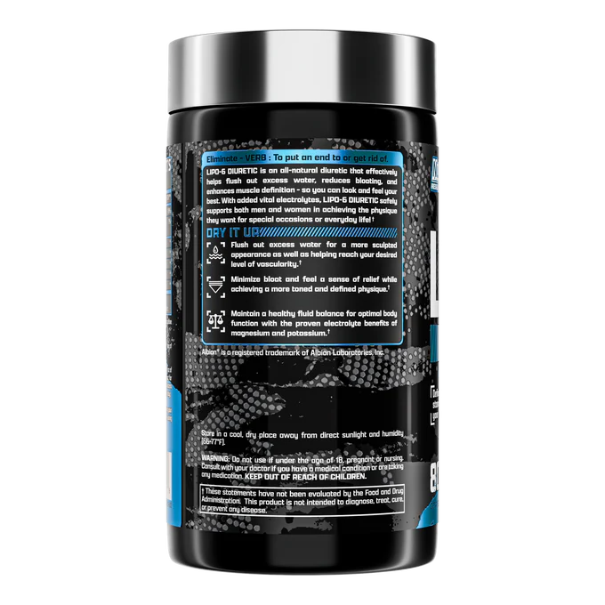 LIPO-6 BLACK DIURETIC 80 caps 