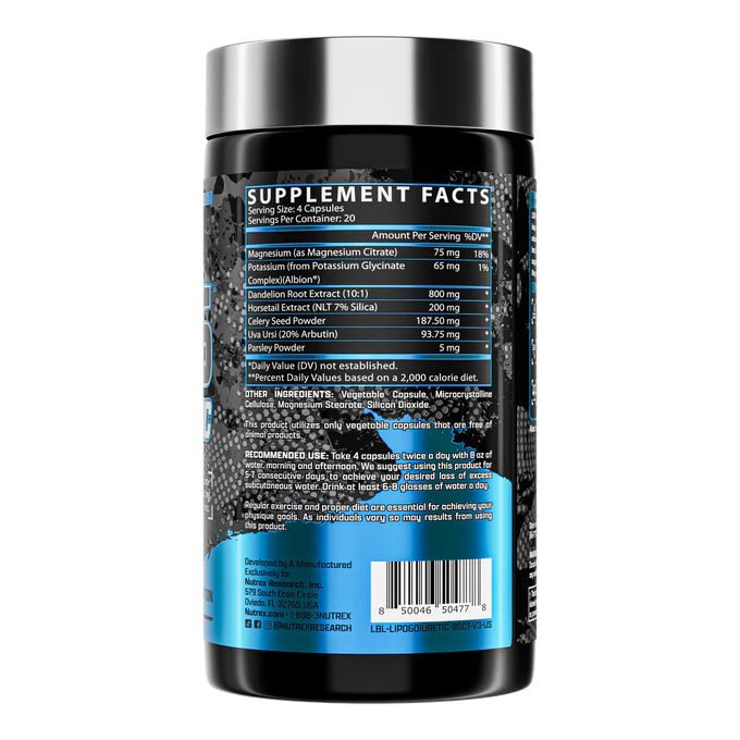 LIPO-6 BLACK DIURETIC 80 caps 