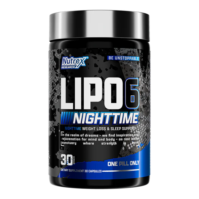 Lipo-6 black nighttime 30 caps (nutrex)