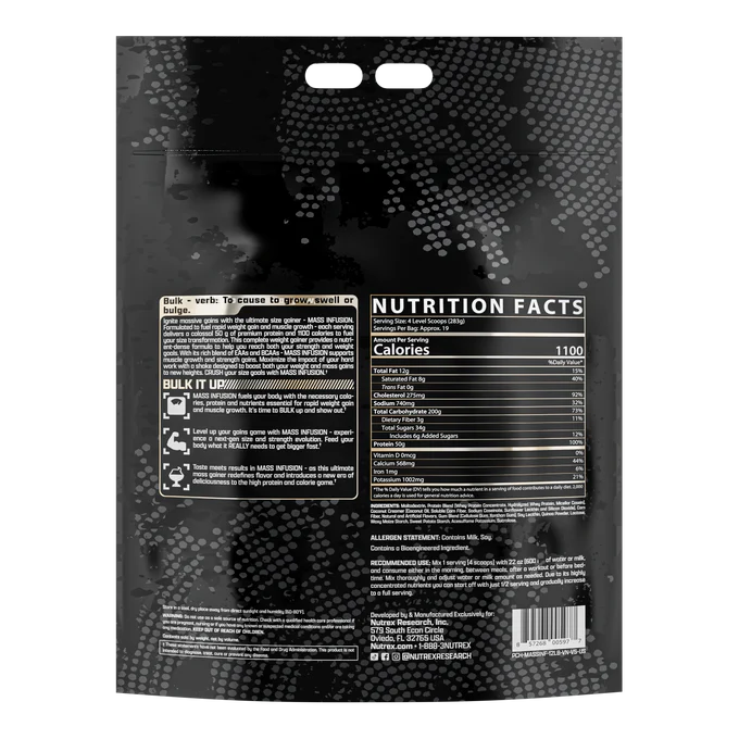 NUTREX MASS INFUSION 