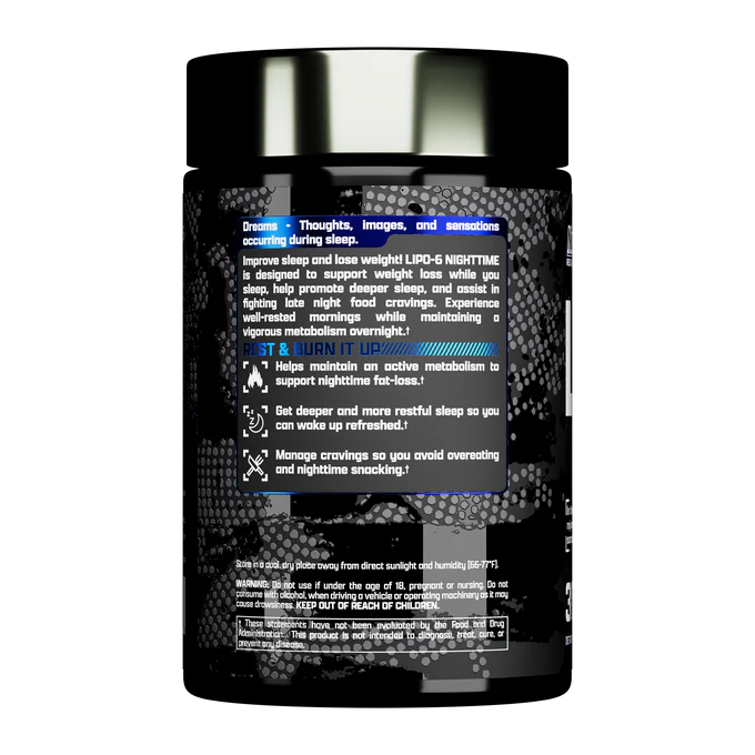 Lipo-6 black nighttime 30 caps (nutrex)