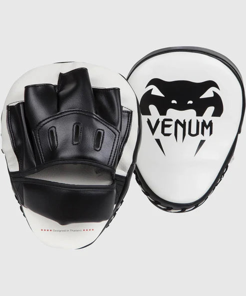 VENUM WHITE/BLACK BOXING TRAINING PAD/GLANT (PAIR)