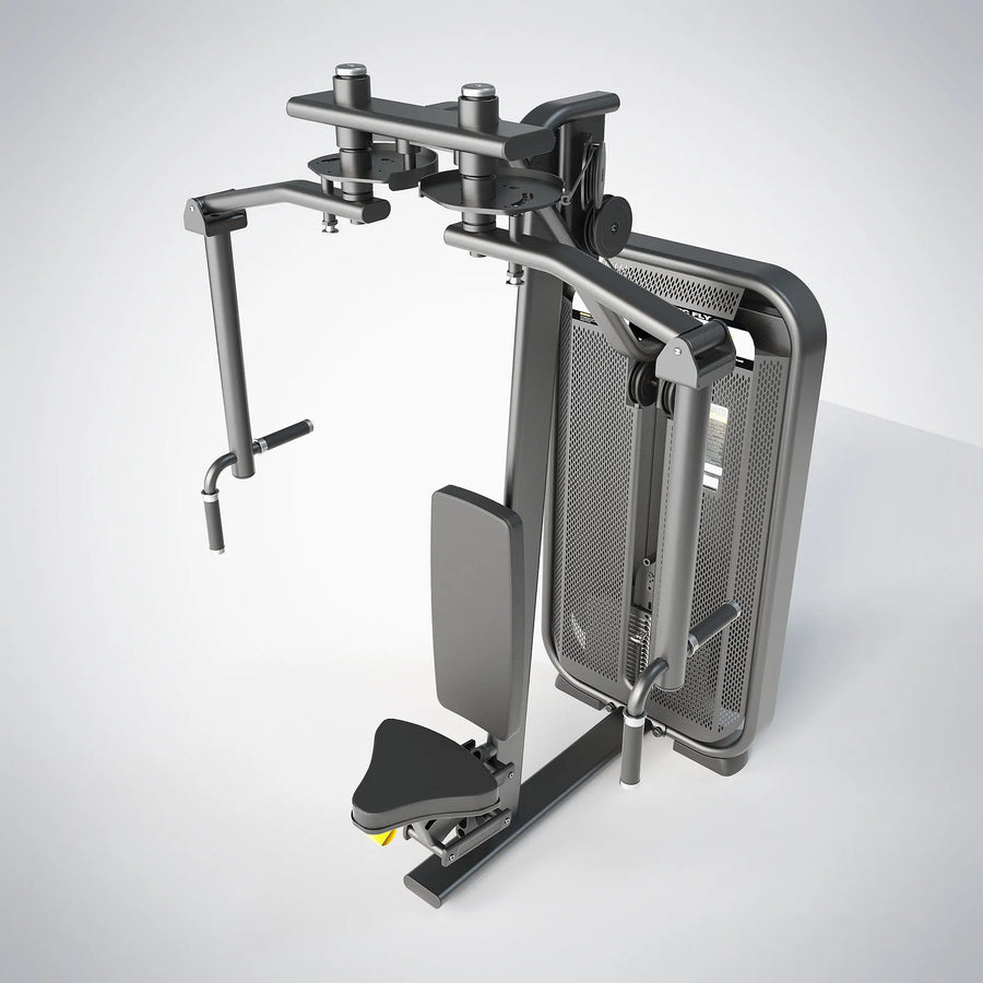 Rear Delt Pec Fly Fusion Pro en Bolivia - vista lateral de brazos - Chelo Sports