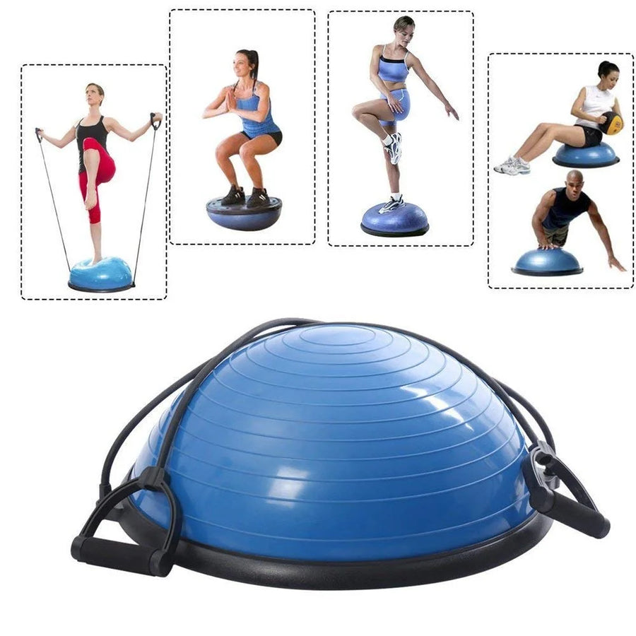 Pelota Bosu en Bolivia - media esfera para equilibrio - Chelo Sports