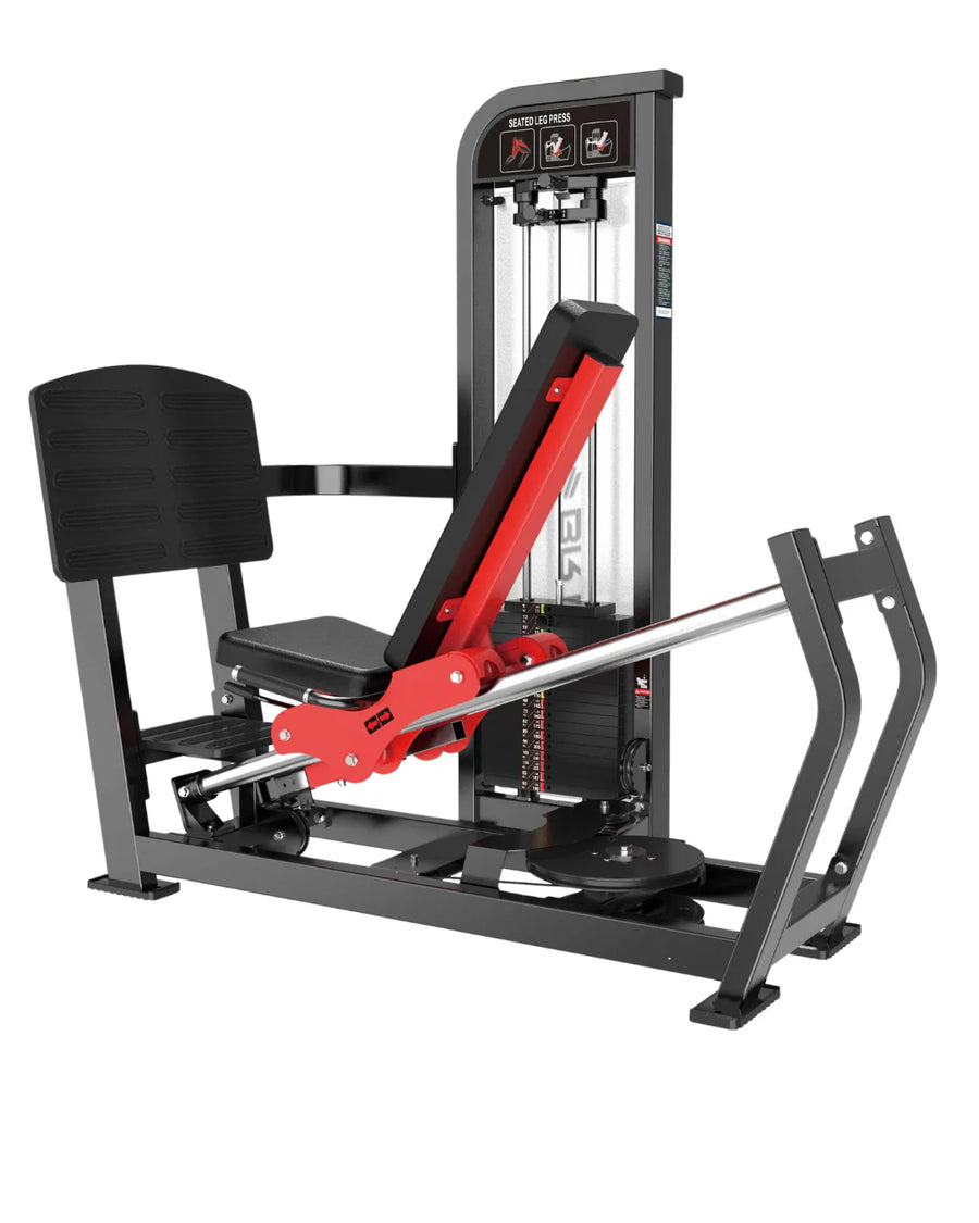 Máquina Seated Leg Curl HS en Bolivia - vista frontal - Chelo Sports