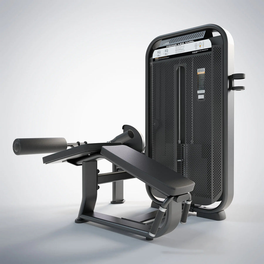 Prone Leg Curl Fusion Pro en Bolivia - vista principal para femorales - Chelo Sports