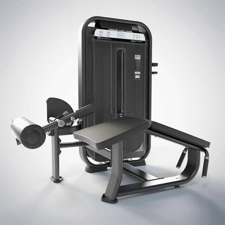 Prone Leg Curl Fusion Pro en Bolivia - detalle de rodillos y apoyo - Chelo Sports