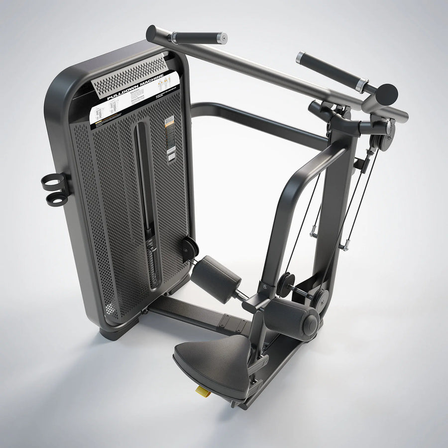 Pulldown Fusion Pro en Bolivia - detalle de asiento y agarres - Chelo Sports