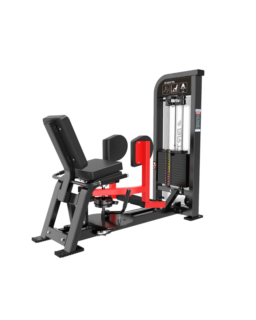 Máquina Abductor - Aductor HS en Bolivia - vista frontal - Chelo Sports