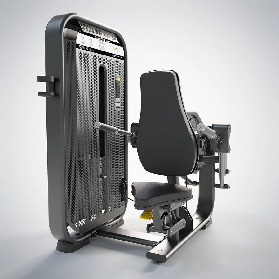 Seated Dip Fusion Pro en Bolivia - vista principal para tríceps - Chelo Sports