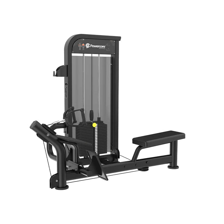 Máquina Seated Horizontal Pulley SL en Bolivia - vista frontal - Chelo Sports