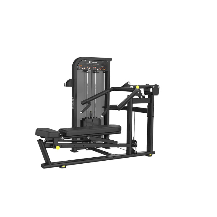 Máquina Seated and Horizontal Shoulder Press SL en Bolivia - vista frontal - Chelo Sports