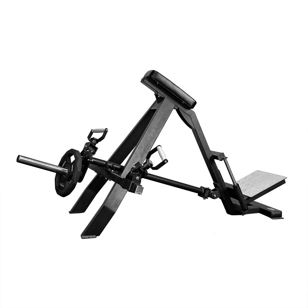 BENT-DOWN T-BAR ROW WITH ADJUSTABLE HANDLE