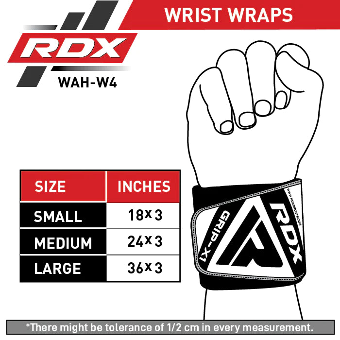 RDX W4 Weightlifting Wrist Wraps