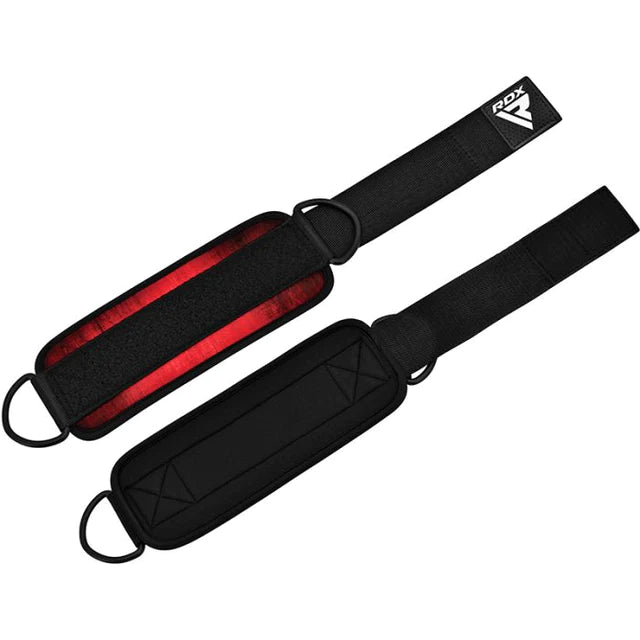 Correas de tobillo RDX A4 en Bolivia - detalle de acolchado interior - Chelo Sports