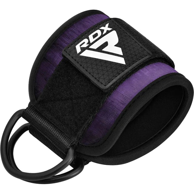 Correas RDX A4 moradas en Bolivia - vista principal para polea - Chelo Sports