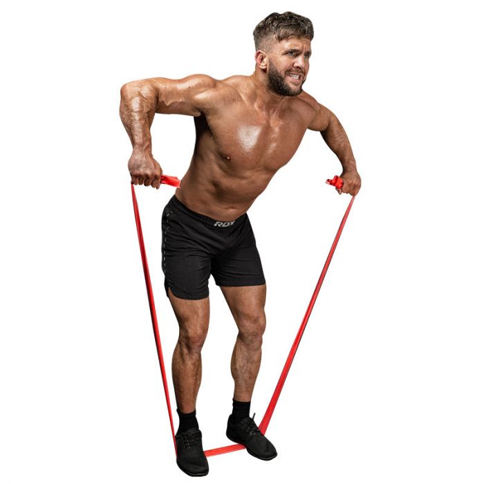 Bandas de resistencia RDX B1 en Bolivia - colores para niveles de fuerza - Chelo Sports