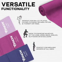 Thumbnail for RDX B5 TPE FLAT RESISTANCE TRAINING BAND SET