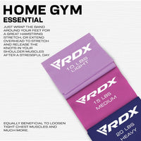 Thumbnail for RDX B5 TPE FLAT RESISTANCE TRAINING BAND SET