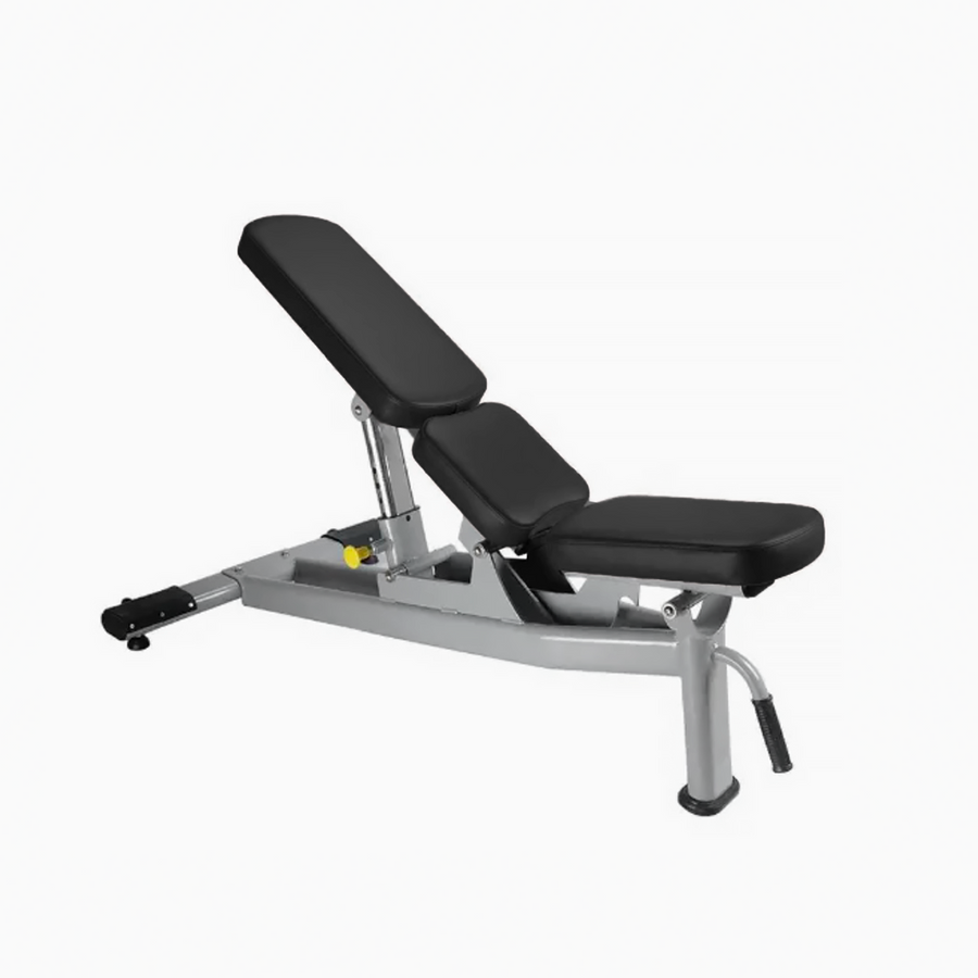 Banco ajustable para gimnasio en Bolivia - vista lateral regulable - Chelo Sports
