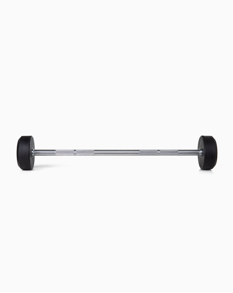 Set de rubber barbell de 10-30 Kgs.