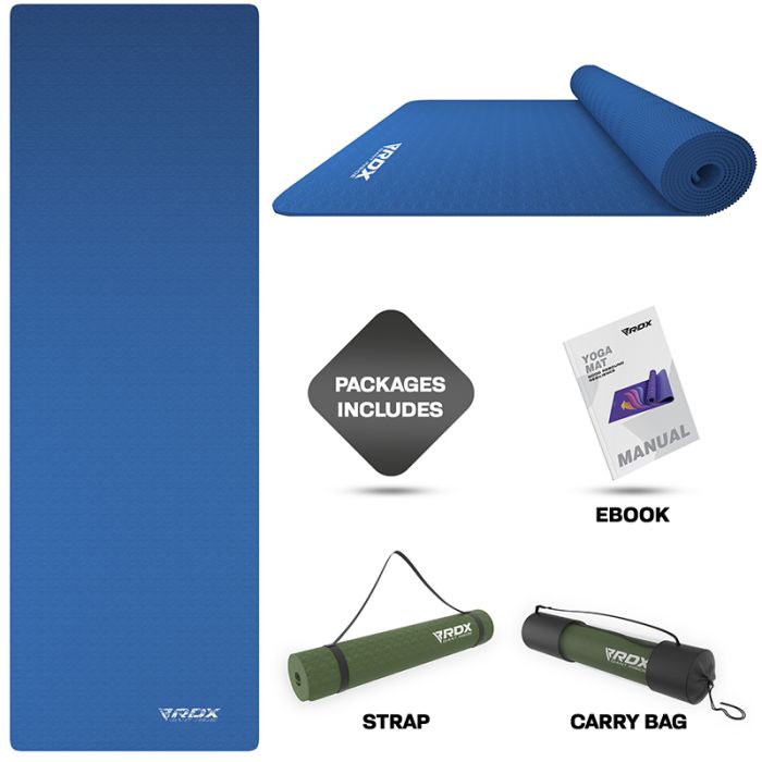 RDX YM 6MM TPE YOGA MAT