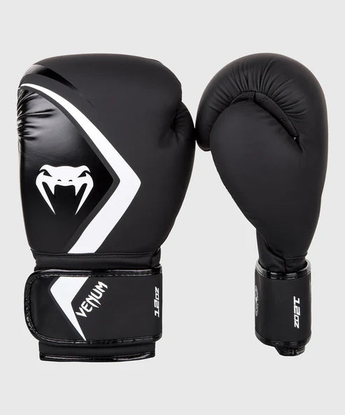 VENUM BOXING GLOVES CONTENDER 2.0 BLACK/GREY-WHITE