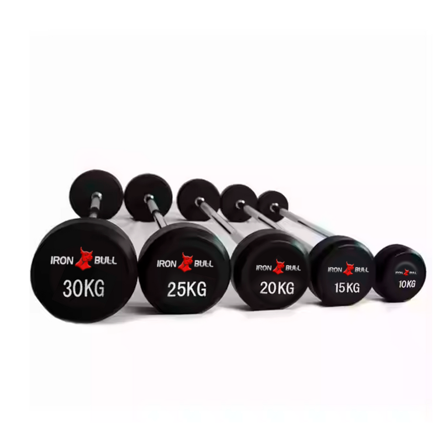 Rubber barbell ironbull 10-30 Kgs.