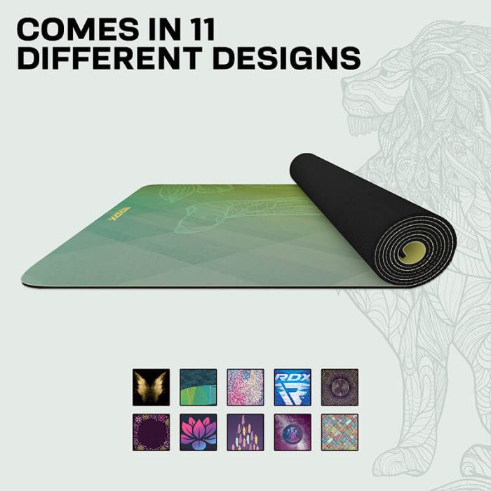 RDX D7 6MM PU RUBBER YOGA MAT