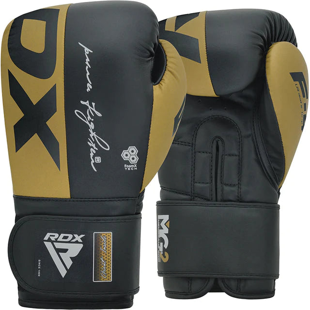 RDX F4 Hook &amp; Loop Sparring Boxing Gloves 