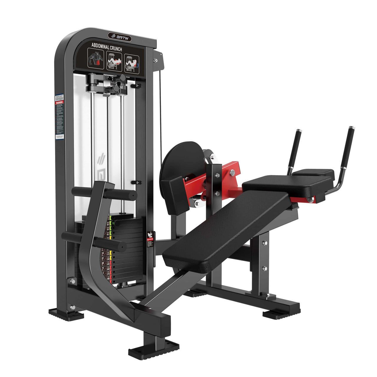 Máquina Abdominal Crunch HS en Bolivia - vista frontal - Chelo Sports