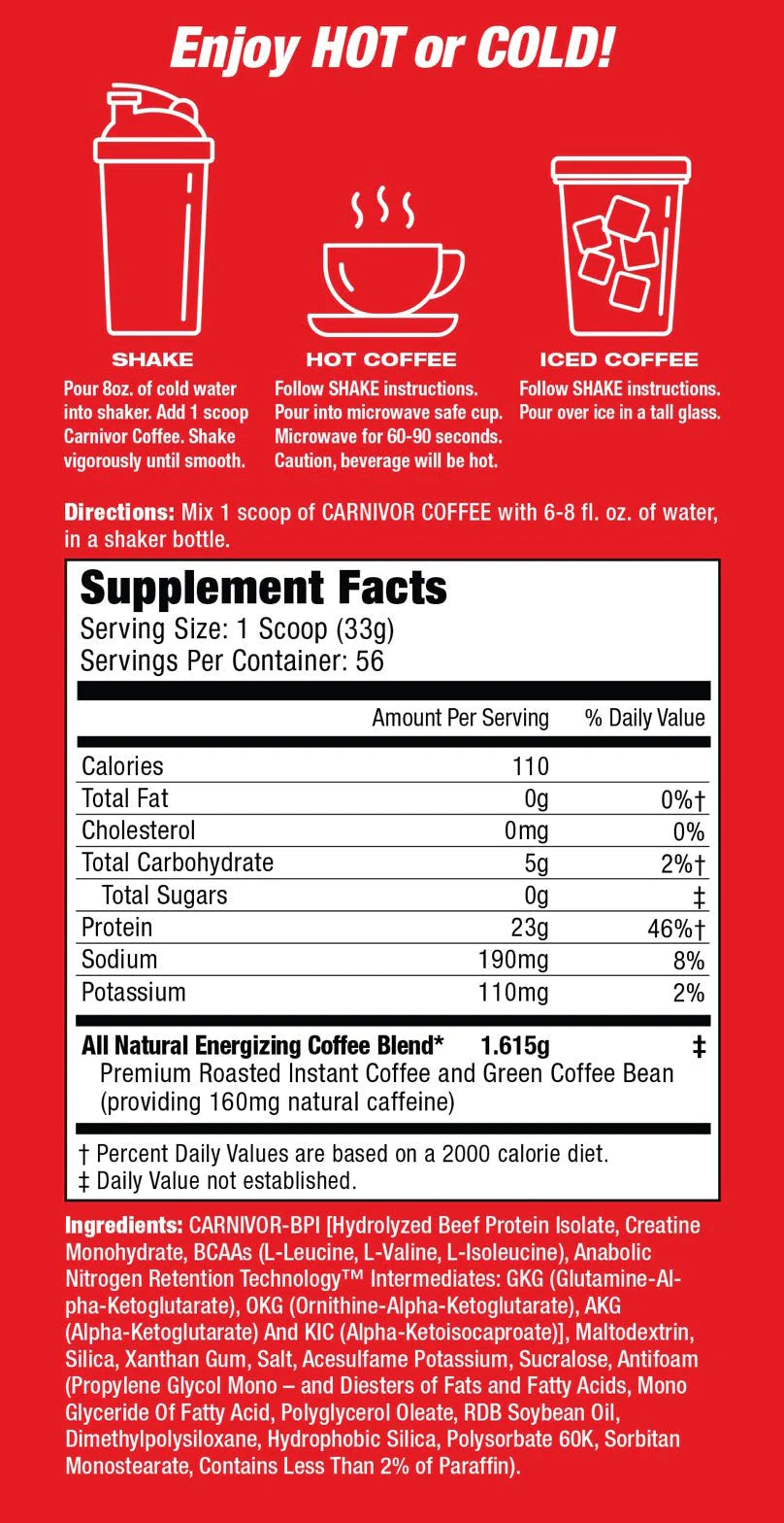 MuscleMeds Carnivor Coffee 