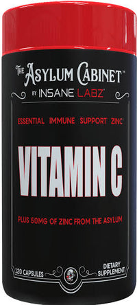Vitamina C con zinc 120 Caps (Insane Labz)