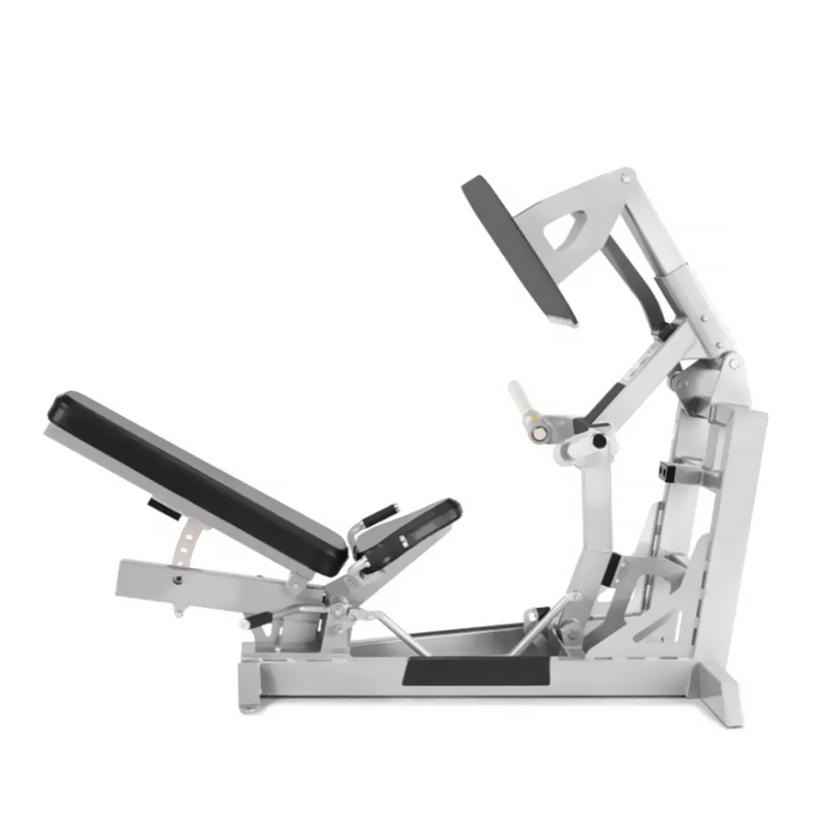 Leg press machine: pendulum press