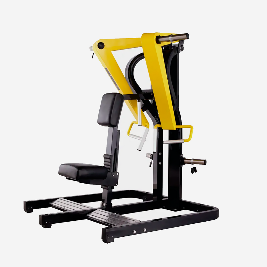 Máquina Hammer Row Low - Máquina de espalda baja en Bolivia - vista frontal - Chelo Sports