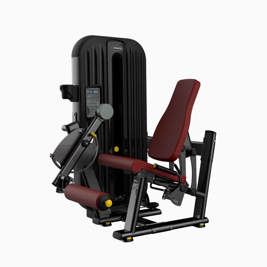 Máquina Curl de Pierna Sentado T8 en Bolivia - vista frontal - Chelo Sports
