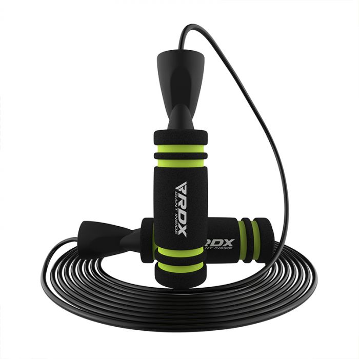 RDX X2 10.3 FEET ADJUSTABLE NON-SLIP MEMORY FOAM JUMP ROPE WITH SOFT HANDLES