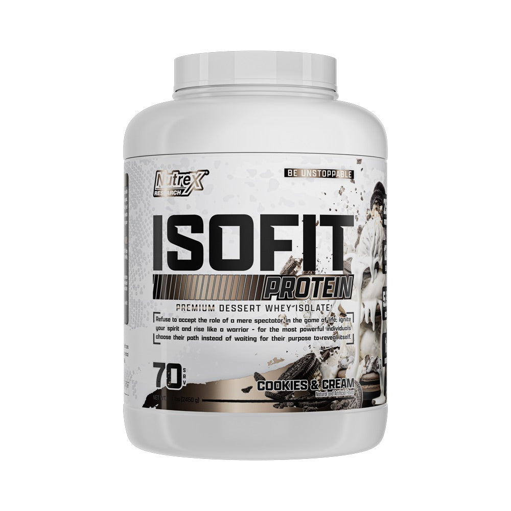 ISOFIT Delicious Gourmet Taste 100% Whey Protein Isolate 