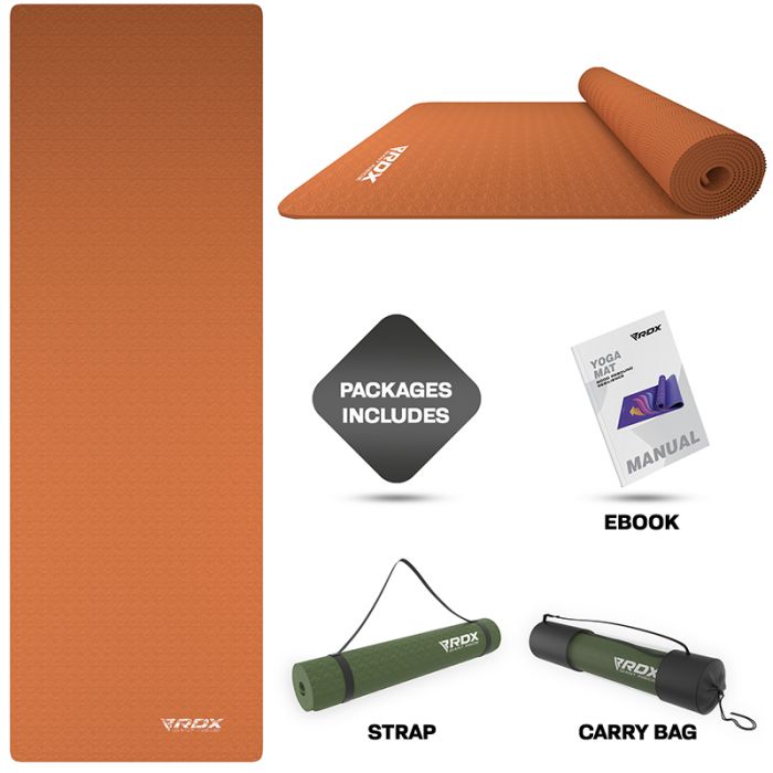 RDX YM 6MM TPE YOGA MAT