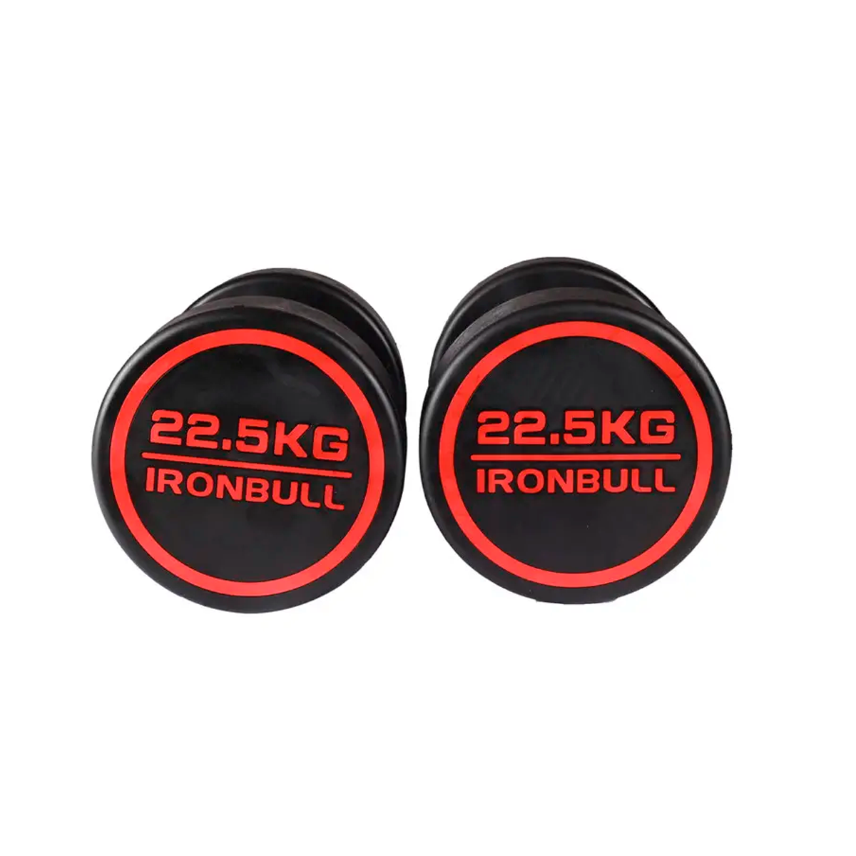 Set de mancuernas IRONBULL engomada rojo 2.5 - 35 kgs