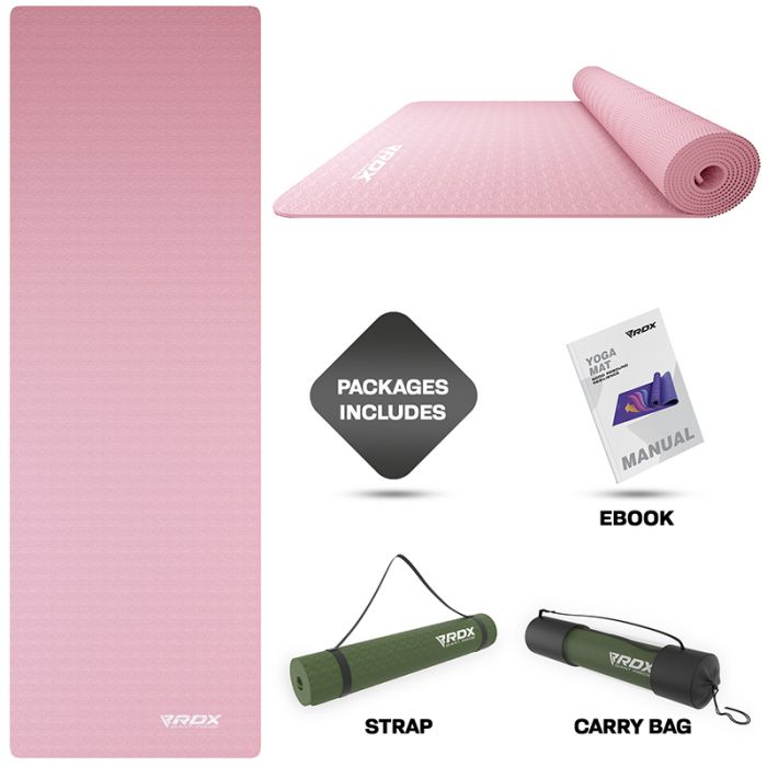 RDX YM 6MM TPE YOGA MAT