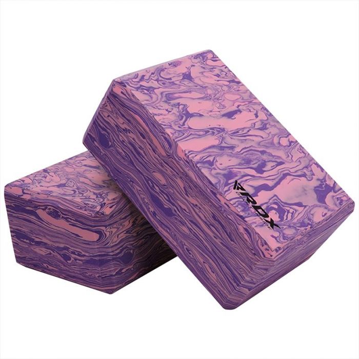 RDX HIGH DENSITY PP EVA FOAM NON-SLIP YOGA BLOCK PURPLE
