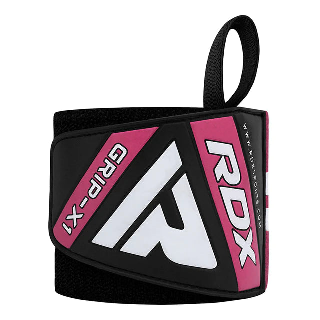 Vendajes de muneca RDX W4 rosados en Bolivia - cierre ajustable - Chelo Sports