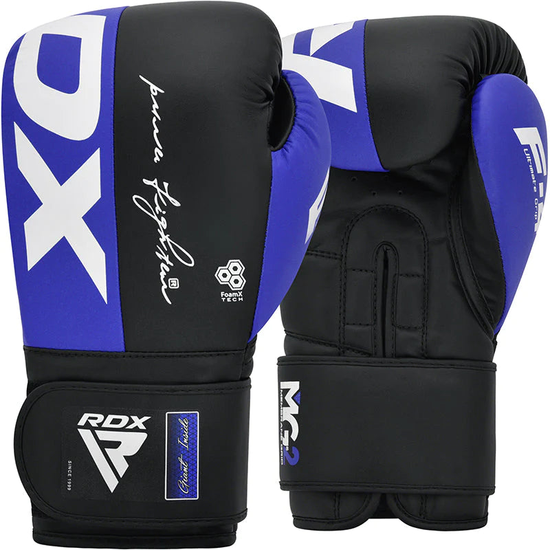 RDX F4 Hook &amp; Loop Sparring Boxing Gloves 