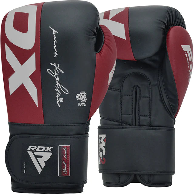 RDX F4 Hook &amp; Loop Sparring Boxing Gloves 