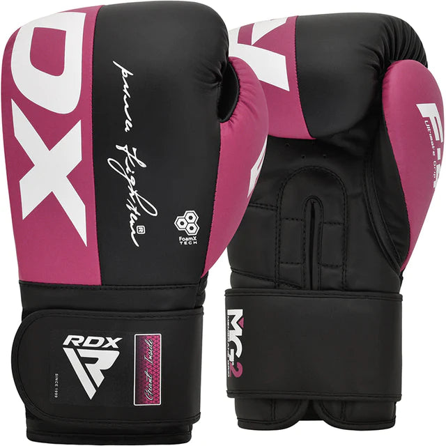 RDX F4 Hook &amp; Loop Sparring Boxing Gloves 