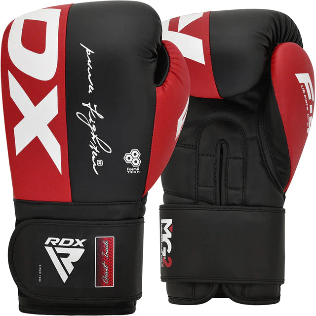 RDX F4 Hook &amp; Loop Sparring Boxing Gloves 